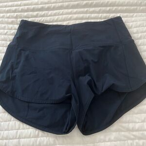 Lululemon Speed Up HR 2.5” shorts navy